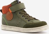 TwoDay hoge leren jongens sneakers - Groen - Maat 24