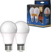 Proventa® LongLife LED Lamp E27 Peer - Warm wit licht - Classic A60 - 2 lampen