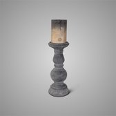 Brynxz - Kandelaar van beton - Tall de Luxe L - Industrial Vintage - Hoogte 35cm