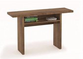 Uitschuifbare console FIONA donkerbruin eiken MDF Inside75