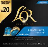 L'OR Espresso Decaffeinato (6) - 10 x 20 Koffiecups