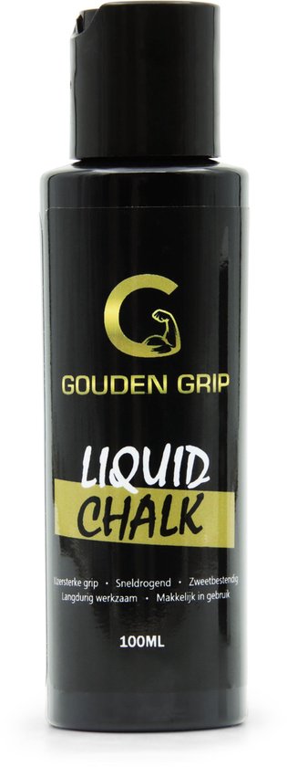 Ochtend gymnastiek Achterhouden verlichten Gouden Grip Liquid Chalk 100ml + GRATIS Griptraining E-Book - Vloeibaar  Magnesium -... | bol.com