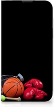 Bookcover Ontwerpen Geschikt voor iPhone 13 Smart Cover Voetbal, Tennis, Boxing…