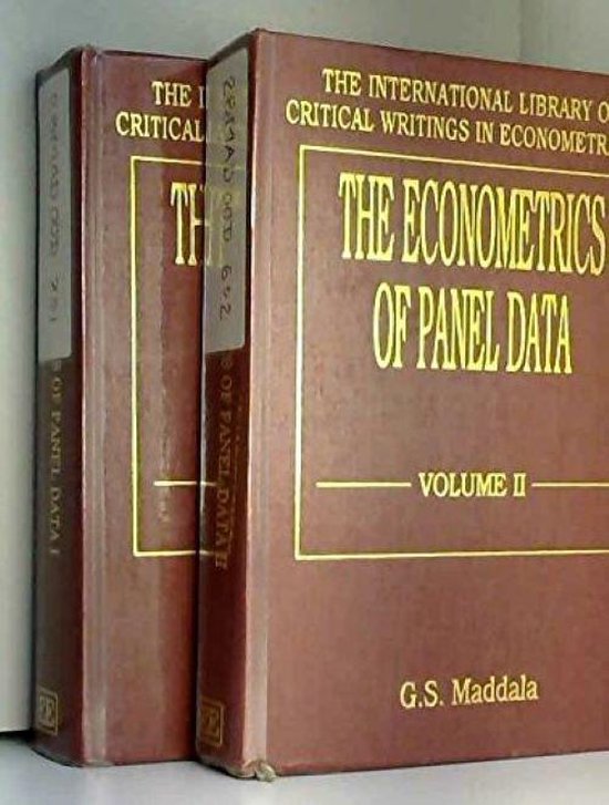 The International Library of Critical Writings in Econometrics series-THE ECONOMETRICS OF PANEL DATA