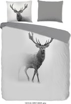 Pure Dekbedovertrek - Grey Deer - 240x200/220 - Edelhert