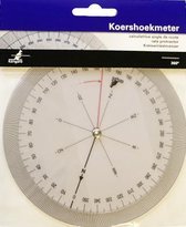 Premium Koershoekmeter 126mm - 360 graden - 2 draaibare schijven - Kunststof