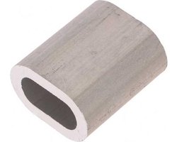 Klemhuls - voor 1mm draad - Per 5 stuks
