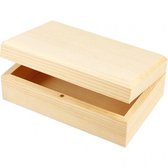 sieradendoos hout 14 x 9 x 5 cm