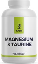 Power Supplements - Magnesium en Taurine - 180 caps