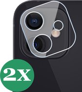 Camera Screenprotector geschikt voor iPhone 12 - Beschermglas geschikt voor iPhone 12 Screen Protector Glas - 2 Stuks
