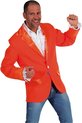 100% NL & Oranje Kostuum | Oranje Altijd Feest Holland Colbert Man | Medium | Carnaval kostuum | Verkleedkleding