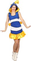 Tropische Vis Cocoseiland | Vrouw | Maat 36 | Carnaval kostuum | Verkleedkleding