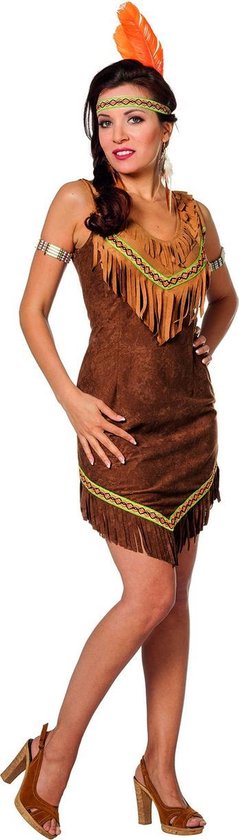 Costume indien | Chaste Coyote Indian Colorado | Femme | Taille 42 |  Costume de... | bol