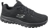 Skechers Graceful Get Connected 12615-BBK, Vrouwen, Zwart, sneakers, maat: 35,5