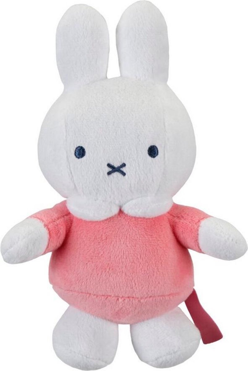 Nijntje Rammelaar - Roze Wit - 20x15cm Nijntje Miffy