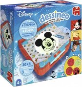 tekenbord Dessineo Disney junior 32,5 x 28,5 cm rood