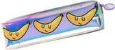 etui Banaan junior 20 x 6 cm polyester geel