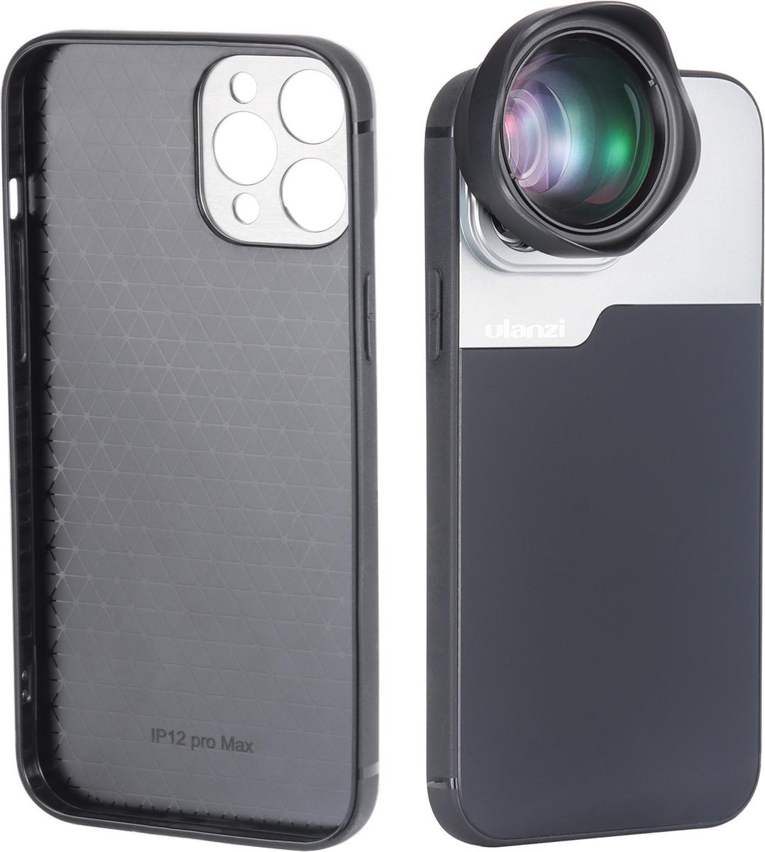 Aluminiumlegering camerakooi voor GoPro Max 2 met siliconen
