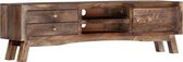 Tv meubel 140x30x40 cm massief mangohout