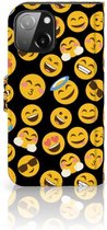 Flip Cover iPhone 13 Mini Telefoon Hoesje Emoji