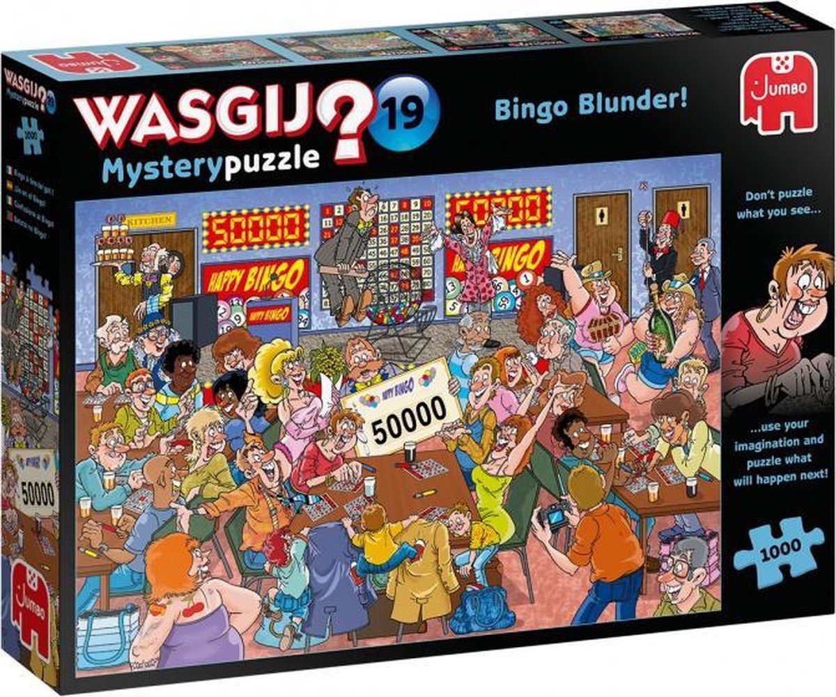 Wasgij Mystery 19 Bingo Blunder Puzzel - 1000 stukjes