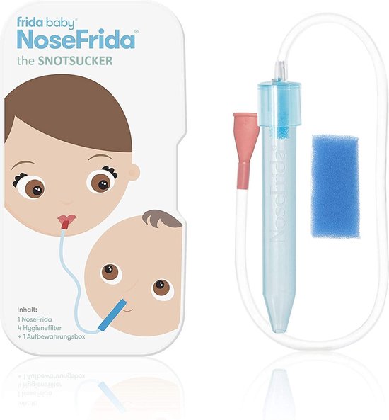 Frida baby Le snotsucker - aspirateur nasal pour bébé. Avec 4