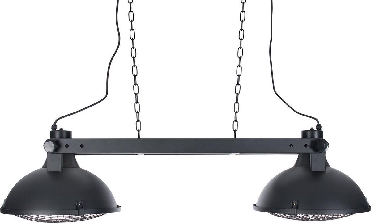 Sunred Indus II Bright 3000 W - Chauffage de terrasse suspendu - Noir