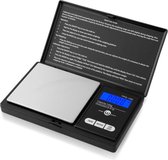 BOTC- Precisie weegschaal - 500g / 0,1 g - Van 0,1 tot 600 gram - Pocket Mini Scale -Zwart