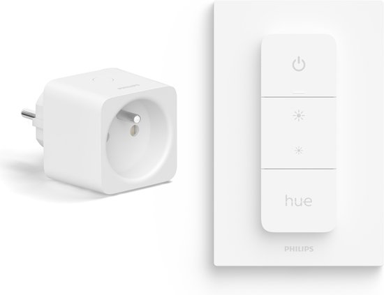 Philips Hue Combipack - smart plug BE & dimmer switch | bol.com