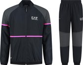 EA7 Tennis Pro Trainingspak - Maat L  - Mannen - dnker blauw - grijs - roze