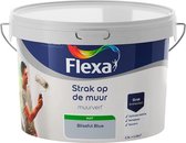 Flexa Strak op de Muur Muurverf - Mat - Mengkleuren Collectie - Blissful Blue - 2,5 liter