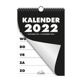 Grootletter Weekkalender A4 2024 Incl Speciale Anti Doordruk Stift