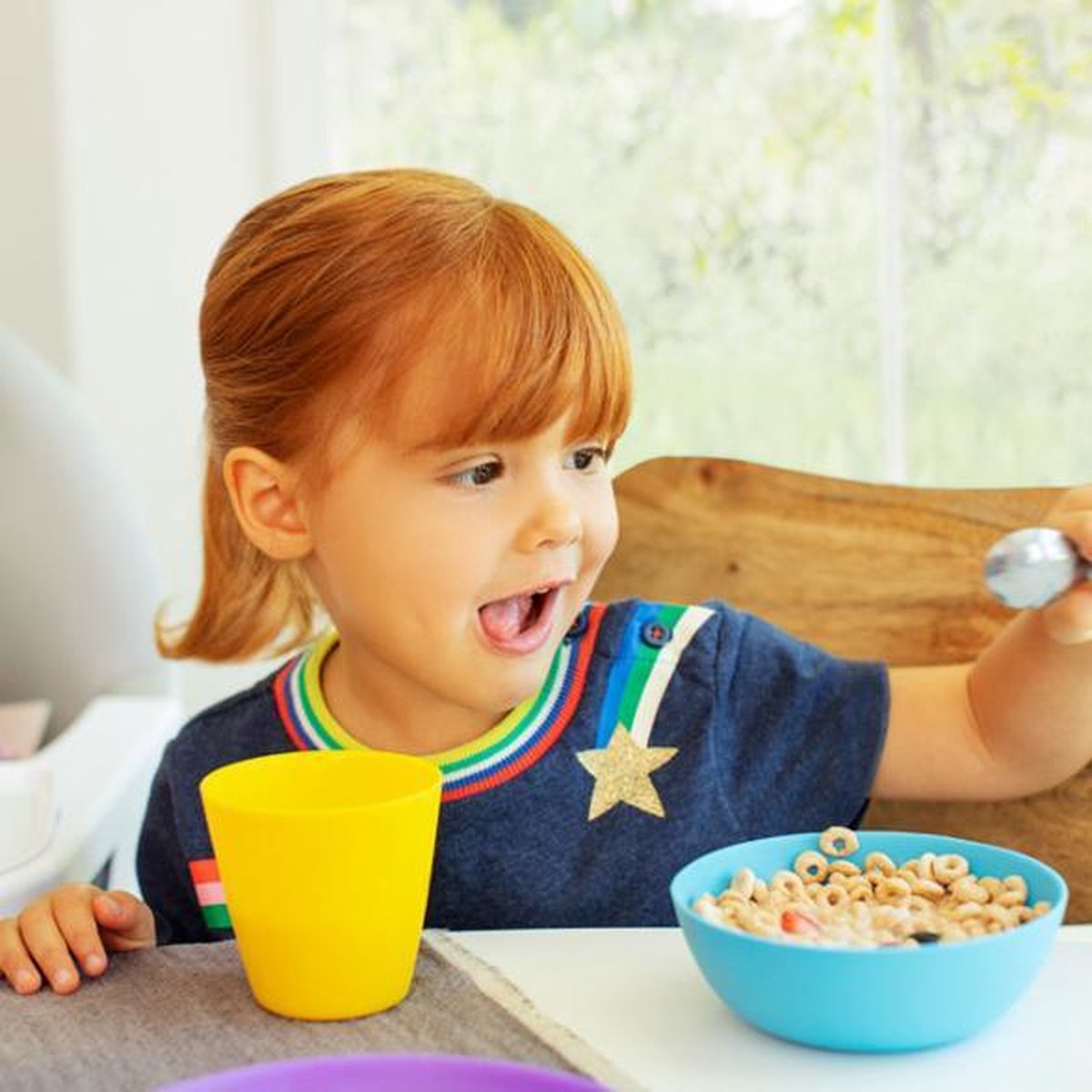 Munchkin Multi Gekleurde Kommetjes voor Kinderen - Vrolijke Kleurtjes - Magnetron- en Vaatwasserbestendig - Per 4 Stuks — afbeelding 3