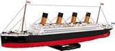 bootset Titanic 1:300 92 cm rood/wit 2840-delig