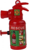 waterpistool brandblusser junior 9 cm rood