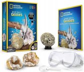 National Geographic Set - Twee Geoden gesplitst (Breek Je Eigen Geode)