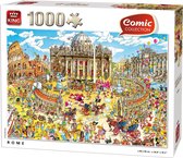 King Comic Puzzel 1000 Stukjes (68 x 49 cm) - Rome - Cartoon Legpuzzel