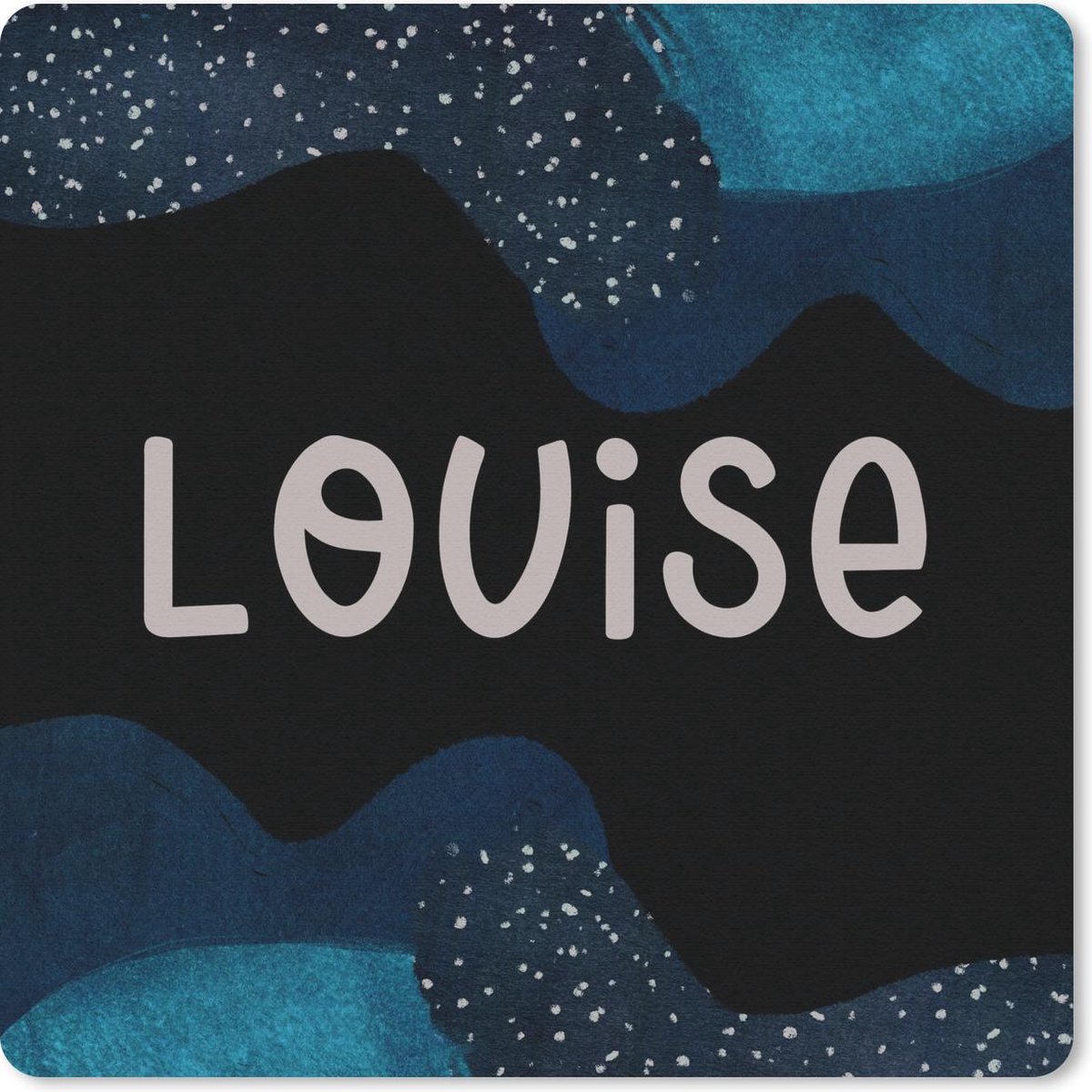 Muismat 30x30 cm - Mousepad Louise - Pastel - Meisje - Muismatten