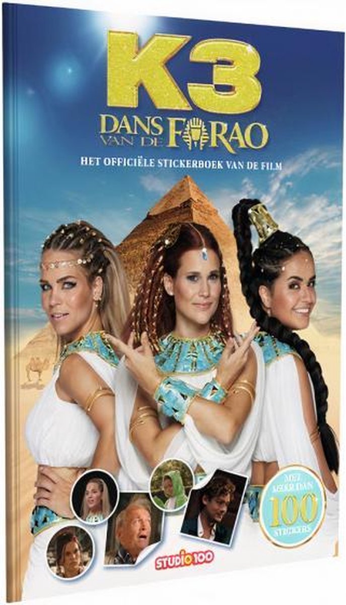 Studio 100 stickerboek K3: Dans van de Farao