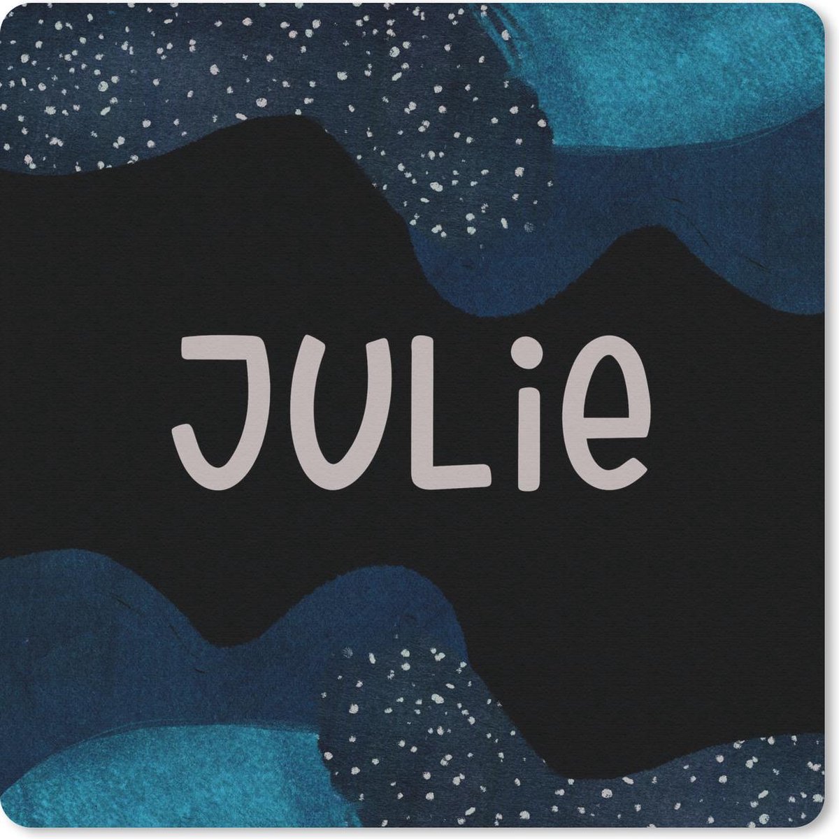 Muismat 20x20 cm - Mousepad Julie - Pastel - Meisje - Muismatten