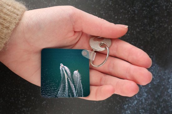 Porte-clés - Ski Nautique - Mer - Blauw - Plastique