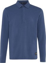 Mexx Polo LS - Navy - Mannen - Polo - Maat XXL