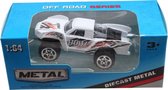 jeep Off Road jongens 13 cm die-cast wit
