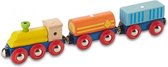 Treinstel hout transport 22,7 cm 3-delig