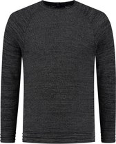 Gabbiano Trui Tricot Met Melangestructuur 611719 Antra 203 Mannen Maat - S