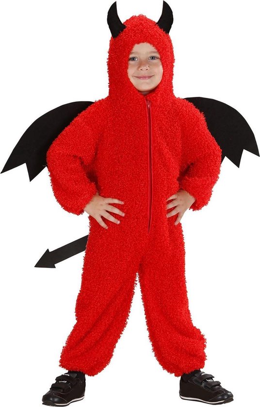 Rode duivel kostuum voor peuters Halloween - Kinderkostuums - 92" | bol.com