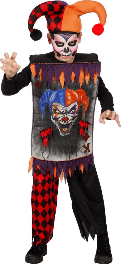 Monster & Griezel Kostuum | Scary Joker | Jongen | | Halloween | Verkleedkleding