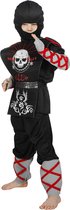 Ninja & Samurai Kostuum | Ninja Klap Erop | Jongen | Maat 128 | Carnaval kostuum | Verkleedkleding