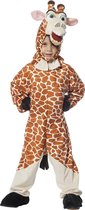 Wilbers - Giraf Kostuum - Giraf Lonely At The Top Kind Kostuum - bruin - Maat 104 - Carnavalskleding - Verkleedkleding