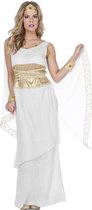 Romeinse jurk lang wit voor dame